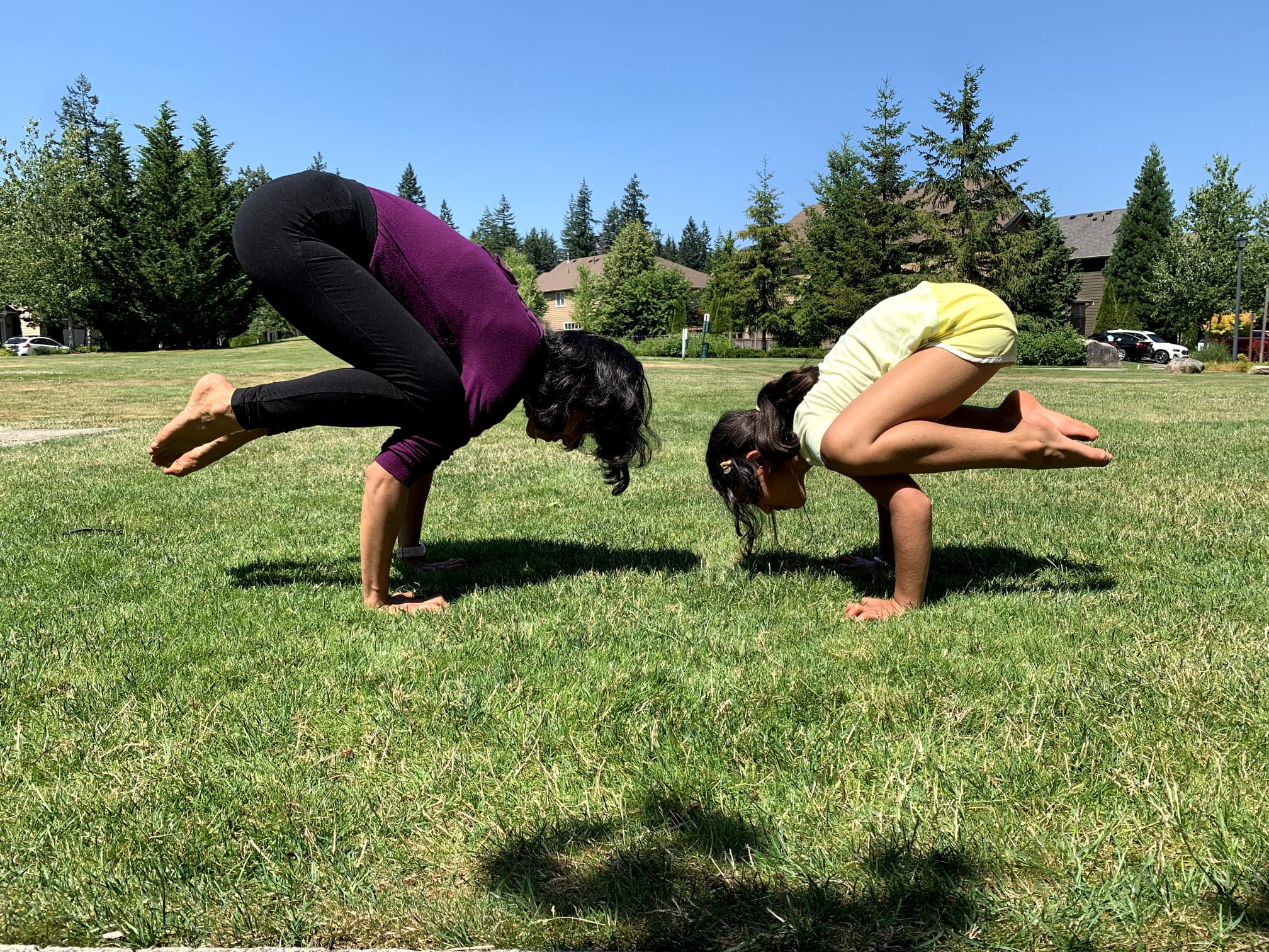 Teen yoga relaxation